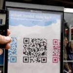 New! Штамп-визитка c QR-Code